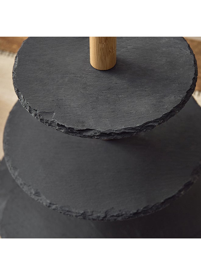 Home Box Slate 3-Tier Snack Serving Set - Image 3